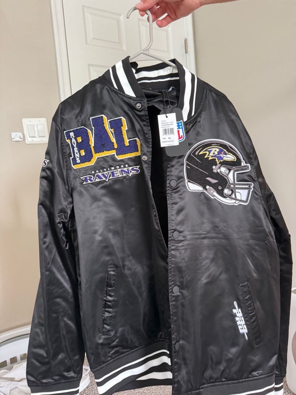 Baltimore Ravens Jacket - Black & Purple